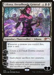Liliana, Dreadhorde General (Stained Glass) [Secret Lair Drop Promos]