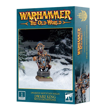 10-16 DWARFEN HOLDS: DWARF KING WITH OATHSTONE