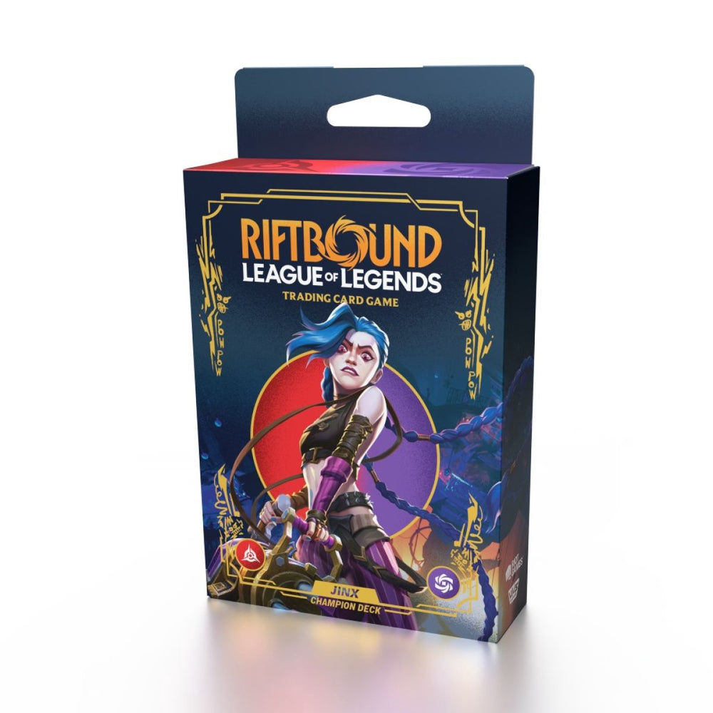 Riftbound: League of Legends TCG – Champion Deck – Set One: Origins – Jinx