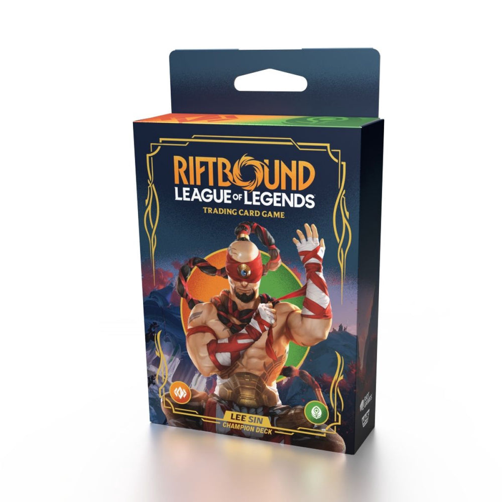 Riftbound: League of Legends TCG – Champion Deck – Set One: Origins – Lee Sin