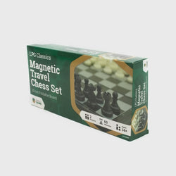 LPG Classics Plastic Magnetic Travel Chess Set - 20 cm Foldable Board