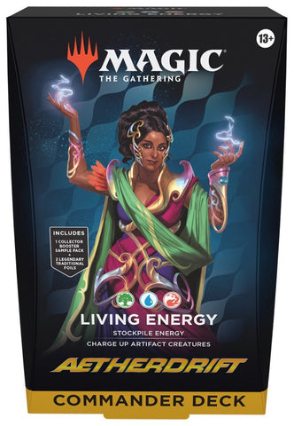 Aetherdrift Commander Decks - Living Energy