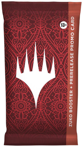 Avatar the Last Airbender Prerelease Pack - Zuko (Red)