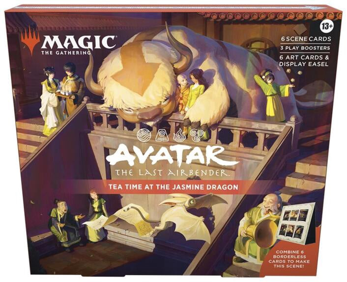 Avatar the Last Airbender Scene Box - Tea Time at the Jasmine Dragon