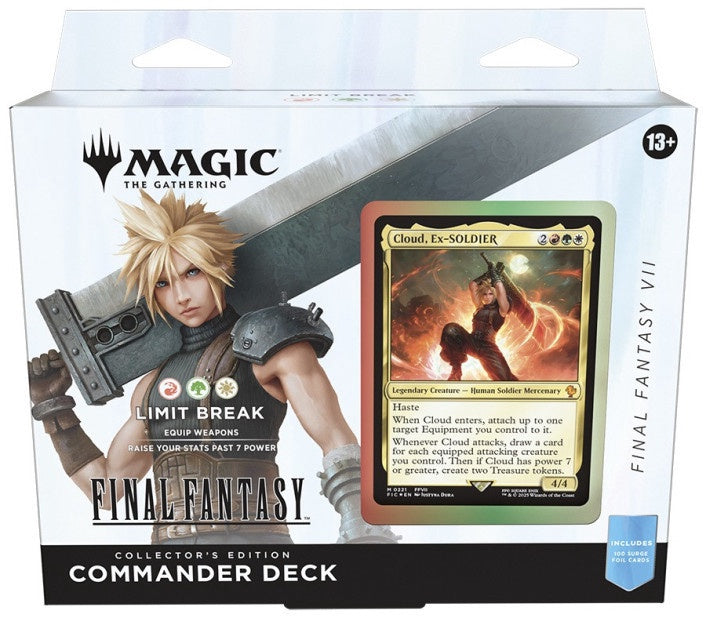 Final Fantasy Commander Collector Deck - FF VII Limit Break