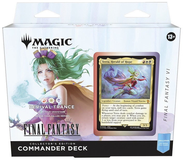 Final Fantasy Commander Collector Deck - FF VI Revival Trance