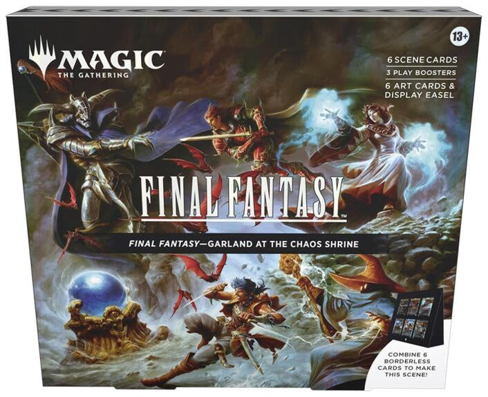Magic the Gathering Final Fantasy Holiday Release Scene Box - Garland at the Chaos Shrine