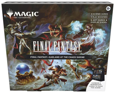 Magic the Gathering Final Fantasy Holiday Release Scene Box - Garland at the Chaos Shrine