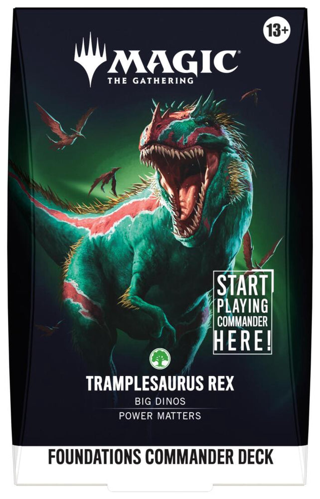 Foundations Commander Deck - Tramplesaurus Rex