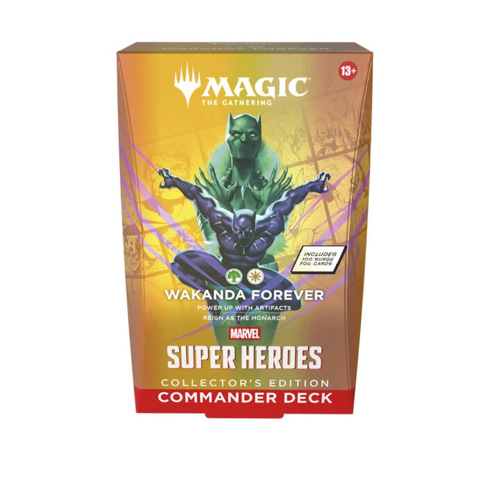 Magic: the Gathering - TCG - Marvel Super Heroes Collector Commander Deck - Wakanda Forever