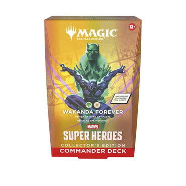 Magic: the Gathering - TCG - Marvel Super Heroes Collector Commander Deck - Wakanda Forever