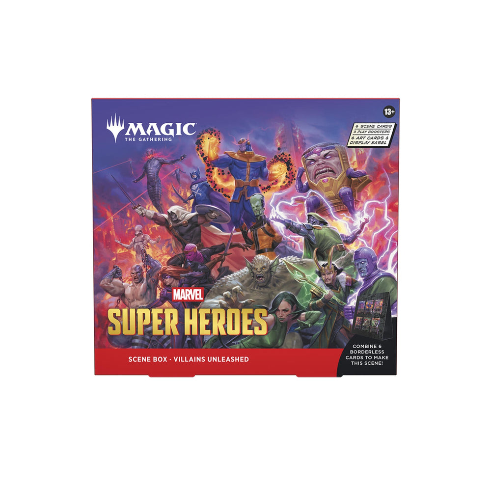 Magic the Gathering Marvel Super Heroes Scene Box Villains Unleashed