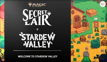 Magic the Gathering Secret Lair x Stardew Valley Welcome to Stardew Valley