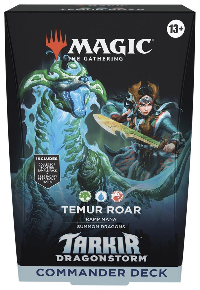 Tarkir Dragonstorm Commander Decks - Temur Roar