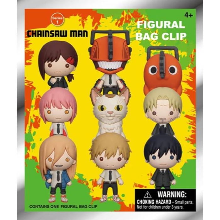 Chainsaw Man - 3D PVC Bag Clips Blind Bag Series 1