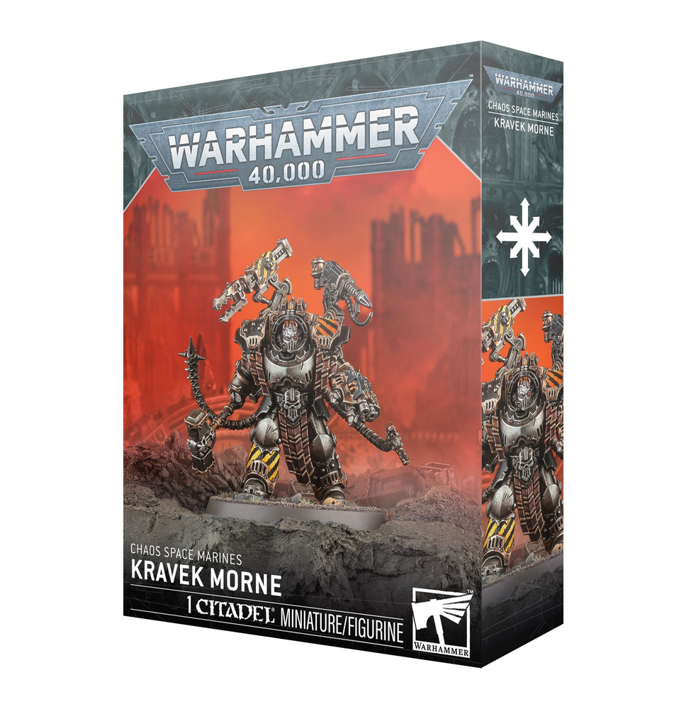 43-33 CHAOS SPACE MARINES: KRAVEK MORNE