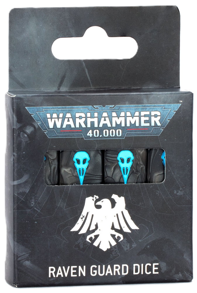 55-62 WARHAMMER 40000: RAVEN GUARD DICE