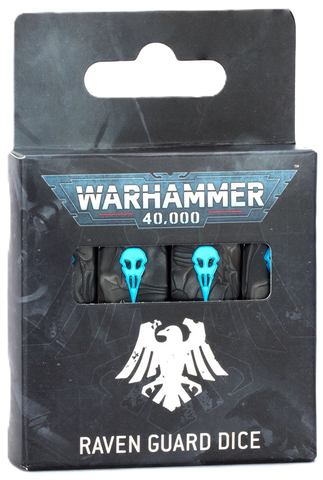 55-62 WARHAMMER 40000: RAVEN GUARD DICE