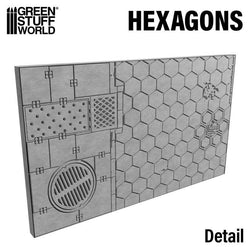 GSW - Rolling Pin - Hexagons