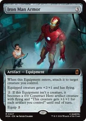 Iron Man Armor (Extended Art) [Marvel Super Heroes]