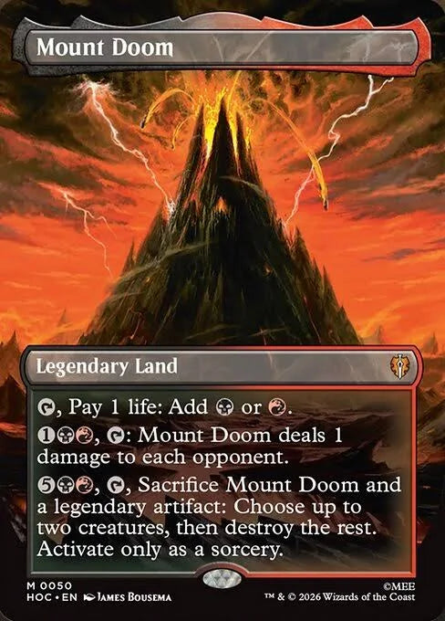 Mount Doom (Borderless) [The Hobbit: Eternal-Legal]