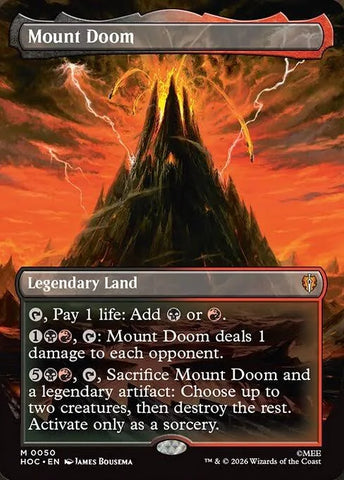 Mount Doom (Borderless) [The Hobbit: Eternal-Legal]