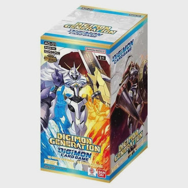 Digimon Card Game: Advanced Booster Display – Digimon Generation [AD-01]