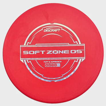 Discraft Soft Zone OS - Putter Line Red 170-172g