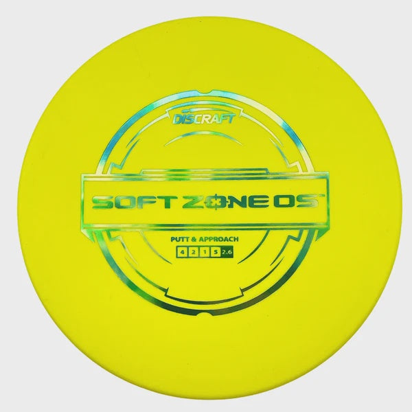 Discraft Soft Zone OS - Putter Line Yellow 173-174g