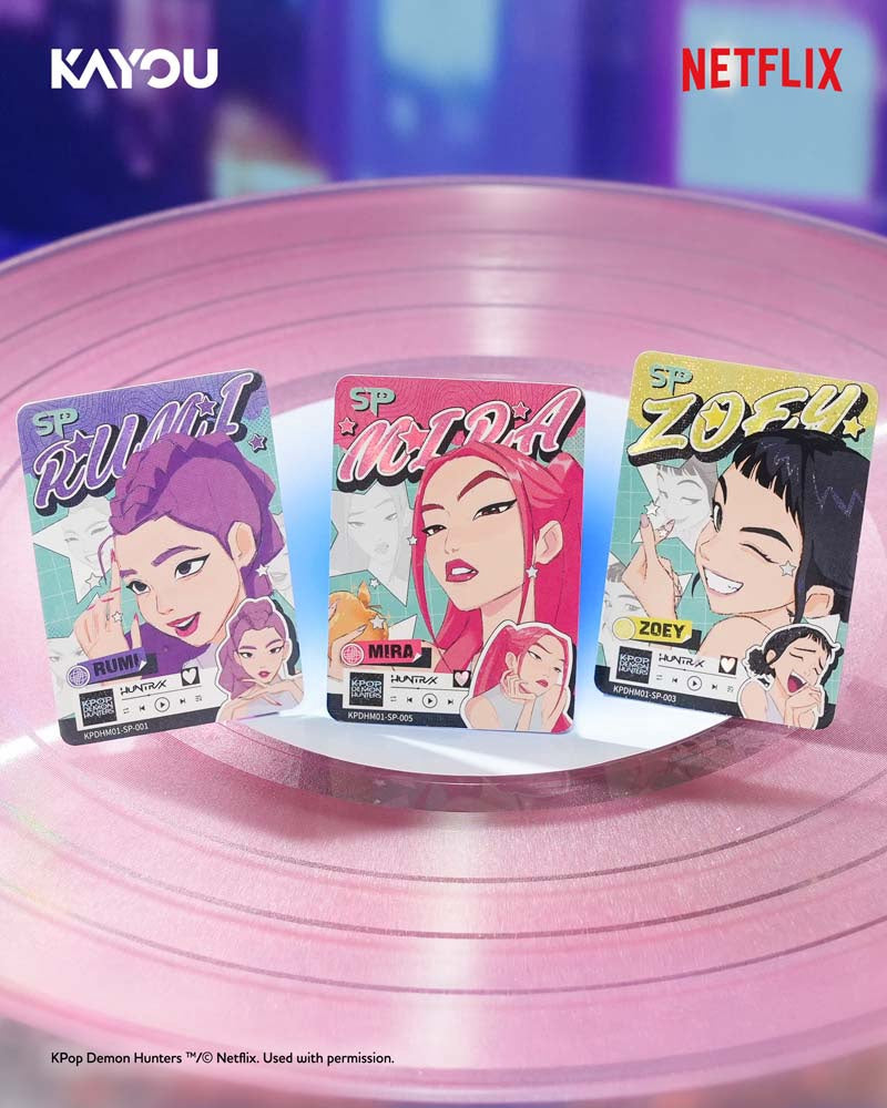 K-Pop Demon Hunters Collectible Trading Cards Special Mini Edition