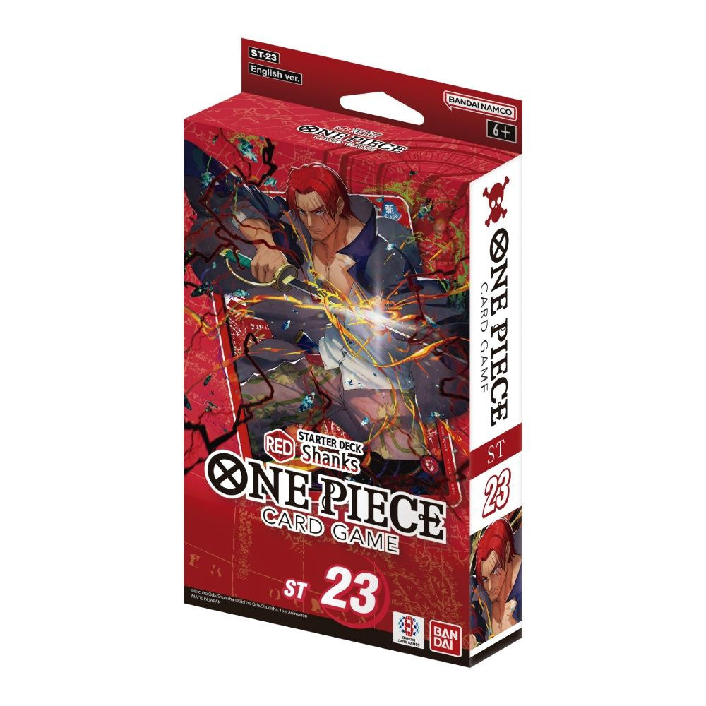 One Piece Card Game: Starter Deck Display – (Red) Shanks [ST-23]