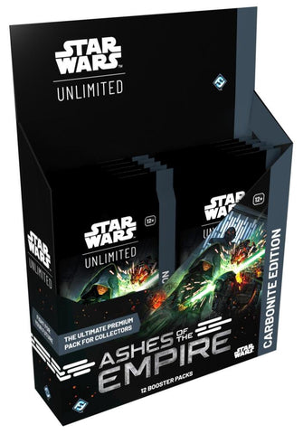 Star Wars Unlimited - Ashes of the Empire Carbonite Booster Display