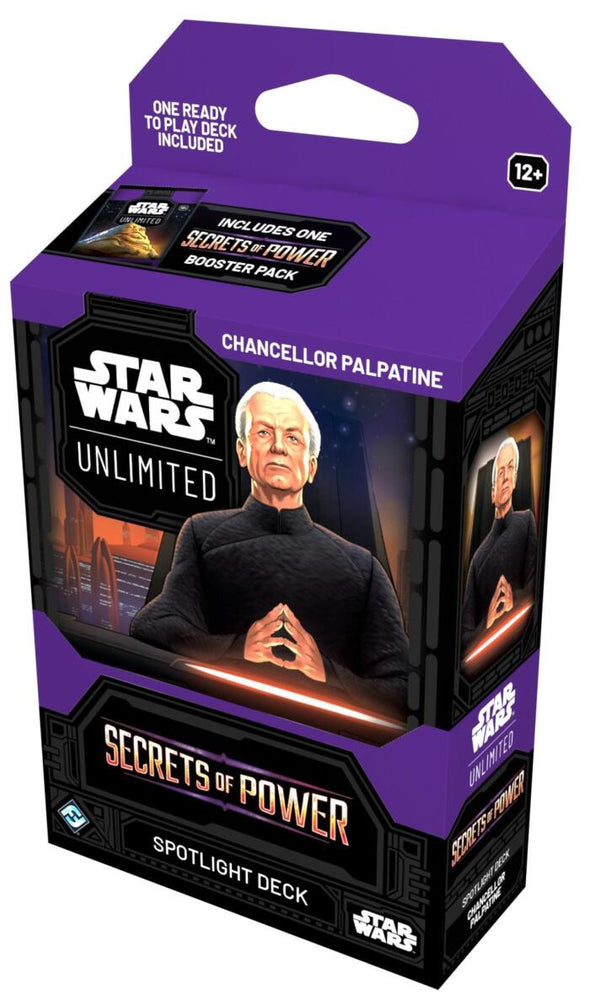 Star Wars Unlimited - Secrets of Power Spotlight Deck - Chancellor Palpatine