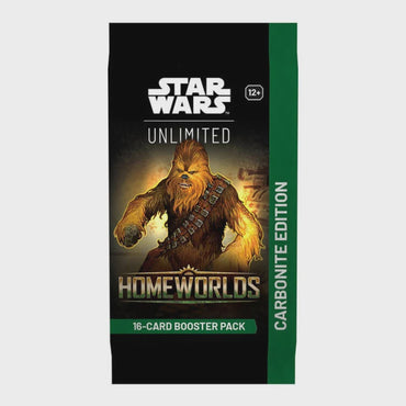 Star Wars Unlimited - Homeworlds Carbonite Booster