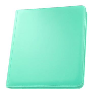 STEALTH 12 Pocket Zip Trading Card Binder - Turquoise