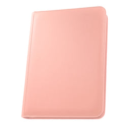 STEALTH 9 Pocket Zip Trading Card Binder - Pink