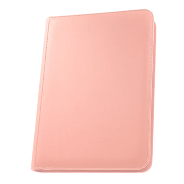 STEALTH 9 Pocket Zip Trading Card Binder - Pink