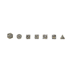 LPG Dice Dragon Rage Dice Set Chrome/Gold