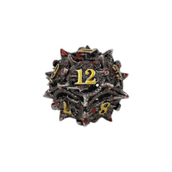 LPG Dice Dragon Rage Dice Set Bloodied Metal