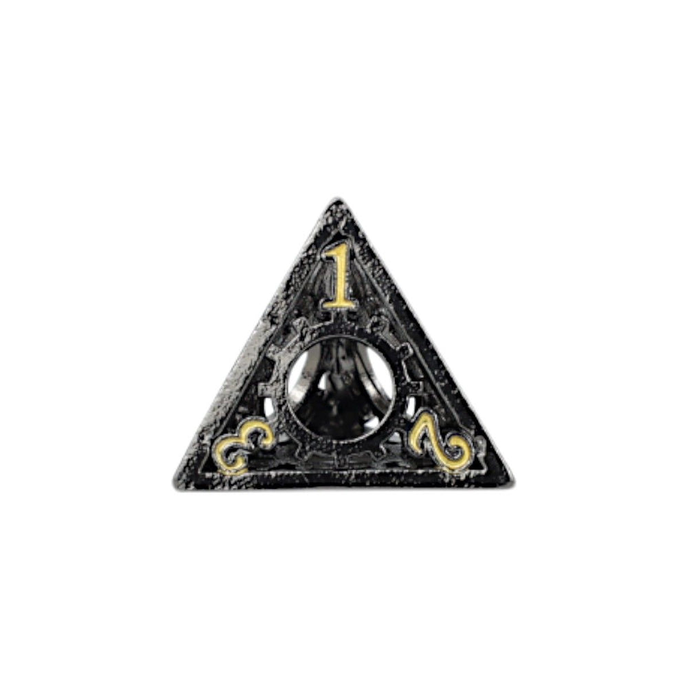 LPG Dice Clockwork Sun Dice Set Gold/Black