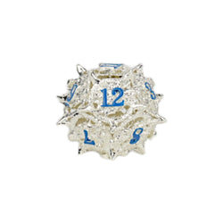 LPG Dice Dragon Rage Dice Set Steel/Blue