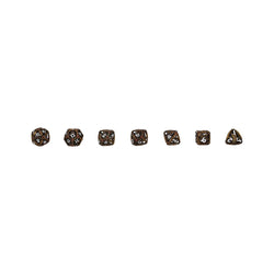 LPG Dice Hoard Guardian Dice Set Ancient Bronze/Red