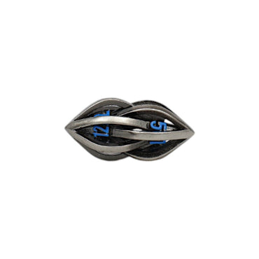 LPG Dice Elliptic Hollow Dice Set Blue
