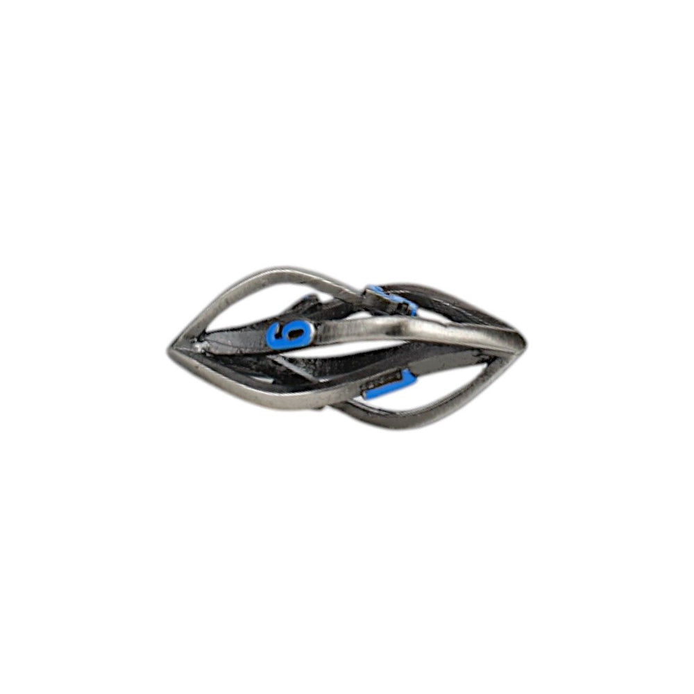 LPG Dice Elliptic Hollow Dice Set Blue