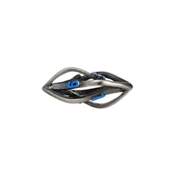 LPG Dice Elliptic Hollow Dice Set Blue