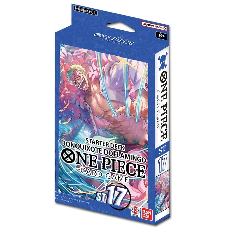 One Piece Card Game: Starter Deck – (Blue) Donquixote Doflamingo [ST-17]