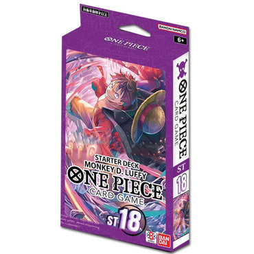 One Piece Card Game: Starter Deck – (Purple) Monkey D. Luffy [ST-18]