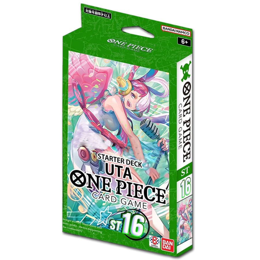 One Piece Card Game: Starter Deck – (Green) Uta [ST-16]