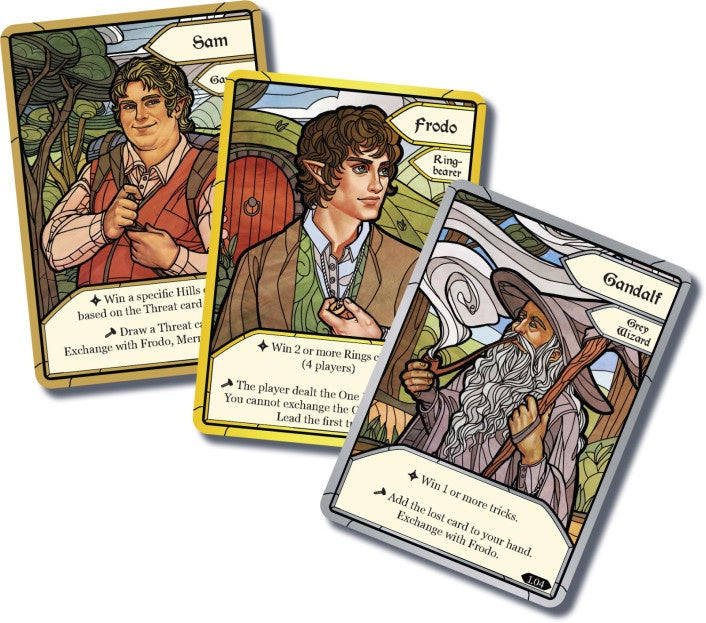 The Lord of the Rings the Fellowship of the Ring Trick Taking Game