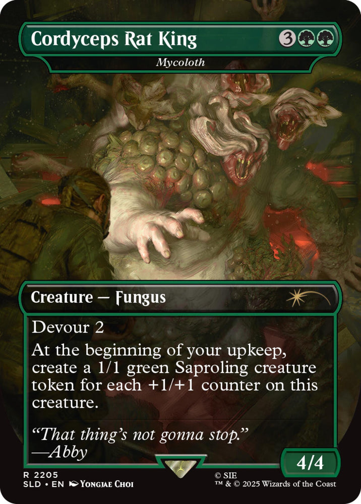 Magic the Gathering Secret Lair Playstation The Last of Us Part II  (Non-Foil)